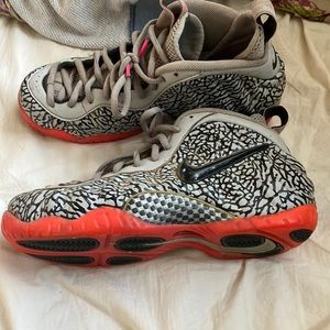 Nike Foamposite sneakers gently worn